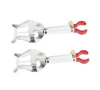 HIAKDOFT 2pcs Metal Trumpet Lyre Clips Portable Adjustable Sheet Music Holders for Marching Band Wind Instrument with Firm Grip and Vibration Resistance