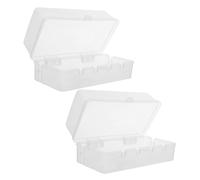 HIAKDOFT 2pcs Outdoor Power Strip Box Lockable Electrical Socket Case with Wear Resistant Design for Enhanced Safety and Weatherproof Protection of Power Strips and Cords