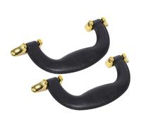 HIAKDOFT 2pcs Plastic Pull Carrying Handle Replacement for Luggage Suitcase Toolbox with PU Grip Ergonomic Design for Comfortable Heavy-duty Use Easy DIY Installation for Outdoor and Travel