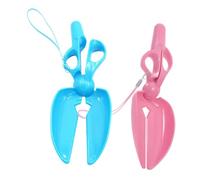 HIAKDOFT 2pcs Portable Dog Pooper Scooper Handheld Waste Picking Clip for Lightweight Easy Clean Pet Poop Scoop with Reliable Grip for Various Waste