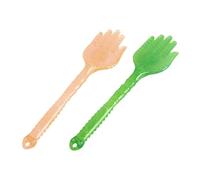 HIAKDOFT 2pcs Silicone Massage Pat Body Acupoint for Relief Lightweight Massager Tool for Neck Back Shoulder Legs Feet Therapy Random Color