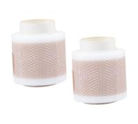 HIAKDOFT 2Pcs Silicone Scar Patches for Healed Wounds Invisible Scar Repair Stickers with Strong Adhesion Skin Protection