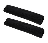 HIAKDOFT 2pcs Stroller Handlebar Covers Soft Breathable Armrest Protectors with Non-Slip Grip Cozy Insulated Mittens for Pram Pushchair All-Season Stroller Accessories