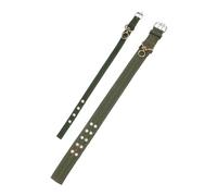 HIAKDOFT 2Pcs Thickened Canvas Sheep Safe Collars with Rotating Ring Adjustable for Comfortable Livestock Use Suitable for Cats and Goats