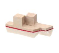 HIAKDOFT 2PCS Upright Piano Mutes Slope Short Wooden Silencer Blocks for Piano Tuning and Repair Resonance Control Clearer Notes Suitable for Diverse Playing Needs and Environments