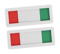 HIAKDOFT 2Pcs Vacant Occupied Slider Door Indicator Sign for Privacy and Meeting Use Install Office and Hotel Door Status Display White Sliding Panel for Restrooms and Conference Rooms