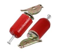 HIAKDOFT 2pcs Wooden Bird Call Whistles Hand Twist Educational for Bird Training and Party Favors Fun Sound Device and Develop Listening Skills