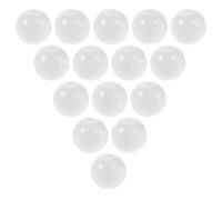 HIAKDOFT 30pcs White Plastic Rattle Ball Inserts for, 28mm Diameter Sound Maker Squeaker Inserts for Plush and Crochet, Noise Maker Accessory for Playthings