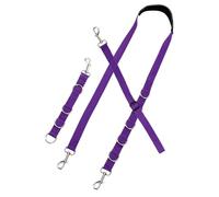 HIAKDOFT 3pcs Adjustable Dog Grooming Straps Lightweight Bathing Loops for Pet Grooming Table with Break-resistant Design Suitable for Various Dog