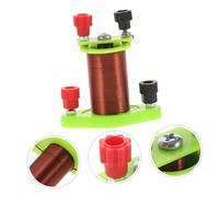 HIAKDOFT 3pcs Electromagnetic Induction Experiment Coil with Original Secondary Coil Physics Teaching Instrument for Lenzs Law and Faradays Law Demonstrations for Student Labs