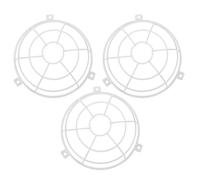 HIAKDOFT 3Pcs Fire Sprinkler Head Cover Protective Cage with Sensor Net, Impact-Resistant Fire Sprinkler Guard for Residential and Commercial Use, No Removal Required