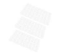 HIAKDOFT 3pcs Miniature Silicone Brick Mold for Sand Table Dollhouse Garden DIY Realistic Seamless Brick Simulation with Precise Detail Restoration for Model Building Accessories