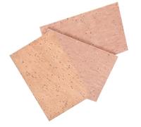 HIAKDOFT 3pcs Natural Cork Neck for Tenor Saxophone Supple Saxophone Cork Sheets High Density Repair Parts for Woodwind Instruments