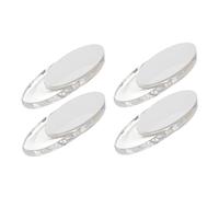 HIAKDOFT 4 Pcs Transparent Plastic Roller Blind Handles for Home Practical DIY Louver Lifting Tools Compatible with Venetian Vertical and Gauze Curtains Easy Installation