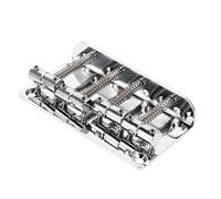 HIAKDOFT 4 String String Bass Guitar Bridge Hard Tail Top Load Electric Bass Bridge Stable Fade-resistant Design Comfortable Play for Various Music Styles