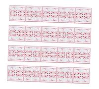 HIAKDOFT 40pcs Love Printed Tissue Napkins Red Heart Patterned Party Napkins for Valentine's Day Wedding Anniversary Party Supplies