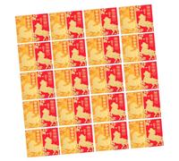 HIAKDOFT 48pcs Horse Zodiac Red Envelopes Vietnamese Lunar Year Lucky Money Packets Wedding Cash Gift Bags Traditional Hong Bao for Asian Celebrations