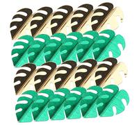 HIAKDOFT 4bag Tropical Leaf Table Confetti Hawaiian Party Decoration for Birthdays Showers and Weddings Safe Material for Festive Atmosphere