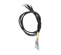 HIAKDOFT 4pcs 45cm Shielded 4-core Pickup Wiring Harness Cable for Electric and Bass Guitar, Guitar Volume Control Wire and Instrument Cable Accessories for Pedal and Chord Connection