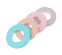 HIAKDOFT 4pcs Adhesive Finger Tapes for Guzheng and Pipa Breathable High Adhesion Tape in Sky Blue Light Pink Skin Tone Purple Gray for Nail Protection and Music Performance