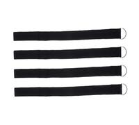 HIAKDOFT 4pcs Baby Stroller Safety Wrist Straps for Toddlers Anti-Loss Iron Ring Wrist Leash Adjustable Multipurpose for Pram Handles