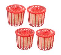 HIAKDOFT 4pcs Bird Nesting with Hollow Basket Design for Parrots Doves Pigeons Install Plastic Bird House for Cage Enhances Breeding and Nesting Environment