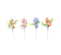 HIAKDOFT 4pcs Colorful Easter Egg Artificial Branch Decor Festival Party Props for Home Wedding Shower Holiday Event Decorations