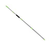 HIAKDOFT 4pcs Extendable Stainless Steel Mop Handle Rod with American Threading Adjustable Multisection Cleaning Pole for Home and Office Use Broom Handle Renewal and Mop Accessories Space