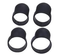 HIAKDOFT 4pcs Silicone Ethereal Drum Finger Covers Scratch-resistant Drum Finger Sleeves for Steel Tongue and Percussion Instruments Soft Protectors for Rhythmic Playing and Vibration