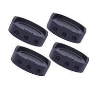 HIAKDOFT 4pcs Slip Fixed Mat for Washing Machine Rubber Foot Pad Vibration Riser Furniture Nonslip Riser for Integrated Washing Machine to Prevent Slip Rug Underlay
