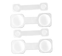 HIAKDOFT 4pcs Transparent Acrylic Telescope Lens High-definition Magnifying Optical Accessories for DIY Astronomy Bird Watching Portable Lightweight