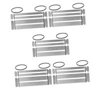 HIAKDOFT 5 Sets Guitar Fretboard Shield Pads Metal Fret Protector for Fingerboard Polishing Sanding Leveling Multipurpose Guitar Fret Kit for Maintenance and Repair Luthier Accessories