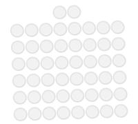 HIAKDOFT 50PCS Kazoo Flute Diaphragms Thin Flute Membranes with Strong Toughness Compact Lightweight Kazoo Accessories for Guitar Ukulele Violin Piano Players