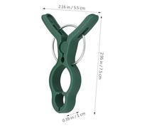 HIAKDOFT 50pcs Plant Support Clips for Tomatoes and Climbing Plants Flexible Plastic Vine Stem Straightening Clamps Reusable Garden Flower Vine Fastening Clips for Phalaenopsis and