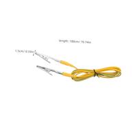 HIAKDOFT 5pcs Anti-static Ground Wire Cable with Dual Alligator Clips for Electrical Devices Home Grounding Flexible Workspace Adaptation and Reliable Static Discharge