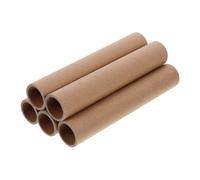 HIAKDOFT 5pcs Cardboard Mailing Tubes for Shipping Round Poster Storage Cylinders Document Tube Mailers for Art Prints Blueprints Maps Transport