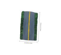 HIAKDOFT 5pcs Miniature Highway Model Resin Roadway Diorama for DIY Architecture Building Railway Train Scenery Lifelike Detailing Easy Assembly Compatible with Model Railway Layouts