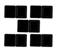 HIAKDOFT 5Pcs One Reptile Feeding Boxes with Water Basin for Small Pets and Breeding Ventilated Design for Air Circulation Safe Material for Lizards Spiders Hamsters