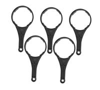HIAKDOFT 5Pcs Plastic Water Filter Wrench Heavy Duty Reusable Filter Spanner for Water Purifier Bottles Under Sink Systems