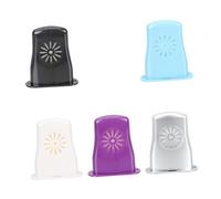 HIAKDOFT 5pcs Portable Guitar Sound Hole Humidifiers for Acoustic Guitar Panel Moisture Maintenance and Crack Prevention in Black White Silver Blue Purple