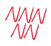 HIAKDOFT 5pcs Safety Walking Ropes with Hooks Leash for Outdoor Use Bright Colors Anti-Lost Straps for Boys and Daycare Transition