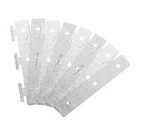 HIAKDOFT 5pcs Strip Curtain Mounting Brackets High-Strength Hardware for Vinyl Plastic Curtains Easy Installation Secure Hangers for Home and Commercial Use