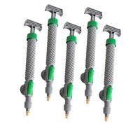 HIAKDOFT 5pcs Water Bottle Spray Nozzles Multifunctional Gardening Sprayer Heads for Beverage Bottles Rust Ergonomic Design