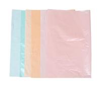 HIAKDOFT 60pcs Pastel Wrapping Tissue Paper for Flowers Pearlescent Floral Bouquet Packaging Paper with Handcrimped Texture Breathable and Protective for Wedding Birthday DIY Crafts