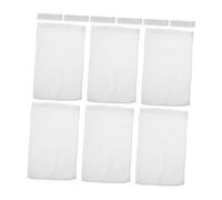 HIAKDOFT 6pcs Dryer Duct Lint Trap Bags Easy to Install Dust Filter for Dryer Vents Construction for Efficient Lint Management