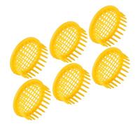 HIAKDOFT 6pcs Plastic Bee Breeding Cage Beekeeping Cell Cups Queen Rearing Protector Tool Essential Equipment for Beekeepers to Increase Reproduction and Honey Production
