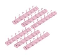 HIAKDOFT 6pcs Replacement Mechanism Kit 6 Hole Metal Binder Ring Repair Set Premium Metal Material Secure Binding Prevents Deformation DIY Planners Office Use for A7 Paper