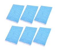 HIAKDOFT 6pcs Ripple Water Sticker Self Adhesive Miniature Lake River Diorama Scene Scenery Model Trains Accessories Home Decor Underwater World Stickers