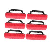 HIAKDOFT 6pcs Screen Ink Remover Brushes with Handle for Precise Screen Printing Cleaning Scrub Pads Multipurpose Ink Removal Tools Compact and Practical Design