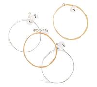 HIAKDOFT 7Pcs Lyre String Full Set Metal Replacement Strings Harp Musical Instrument Accessories for Lyre Harp Players and Performers